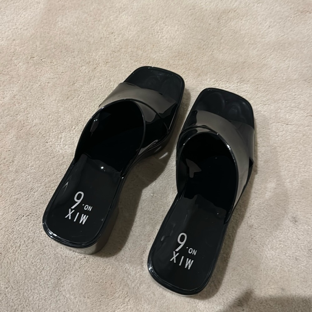 Black heels